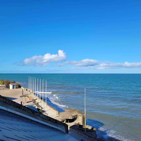 L'horizon - Duplex - 2 - Vue Lejlighed Saint-Aubin-Sur-Mer (Calvados)